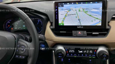 Màn hình DVD Android liền camera 360 Toyota Rav4 2019 - nay | Fujitech 360 